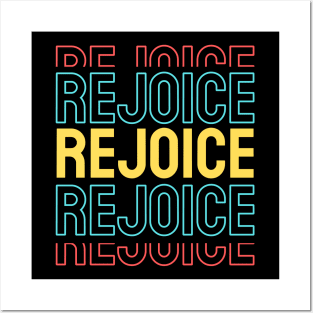 Rejoice | Christian Posters and Art